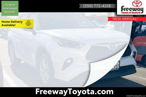 Wind Chill Pearl 2023 Toyota Highlander LE