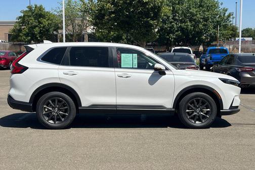 Platinum White Pearl 2026 Honda CR-V EX-L