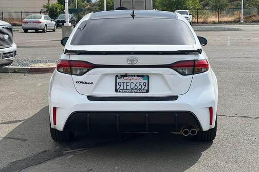 Ice Cap/Midnight Black Metallic 2025 Toyota Corolla FX