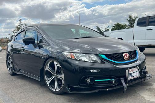 Crystal Black Pearl 2015 Honda Civic Si
