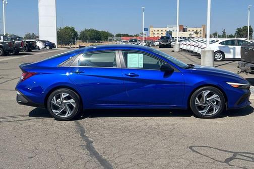 Intense Blue 2025 Hyundai ELANTRA Sport
