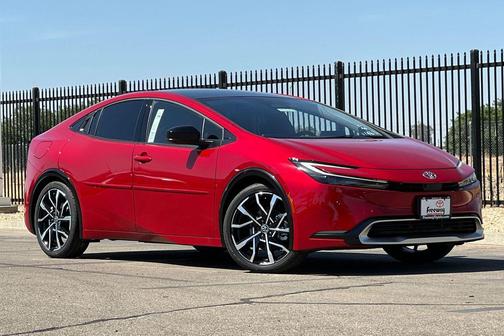 Supersonic Red 2026 Toyota Prius Plug-In Hybrid XSE Premium