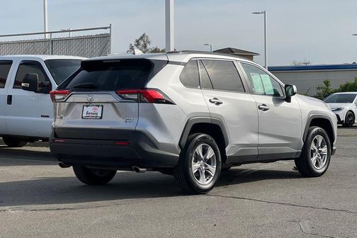 Silver Sky Metallic 2025 Toyota RAV4 Hybrid XLE