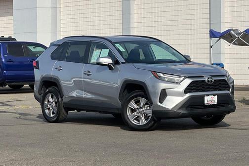 Silver Sky Metallic 2025 Toyota RAV4 Hybrid XLE