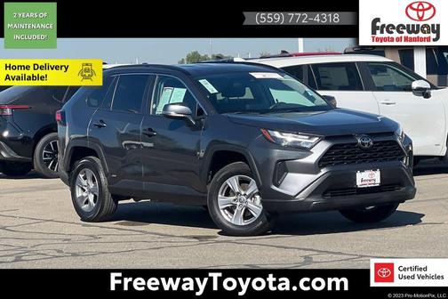 Magnetic Gray Metallic 2025 Toyota RAV4 Hybrid XLE