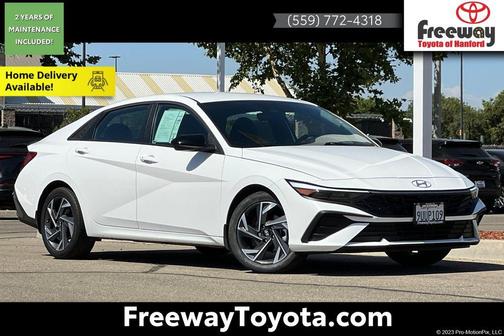 Serenity White 2025 Hyundai ELANTRA Sport