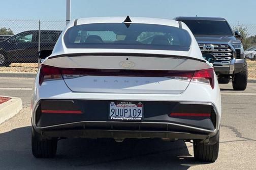 Serenity White 2025 Hyundai ELANTRA Sport