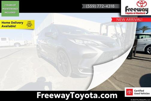 Predawn Gray Mica 2021 Toyota Sienna XSE 7 Passenger