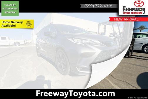 Predawn Gray Mica 2021 Toyota Sienna XSE 7 Passenger