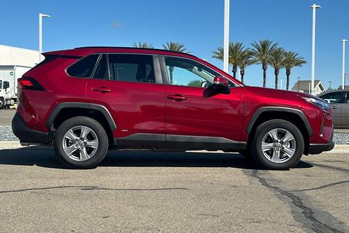 Ruby Flare Pearl 2025 Toyota RAV4 Hybrid XLE