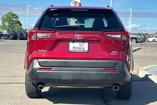 Ruby Flare Pearl 2025 Toyota RAV4 Hybrid XLE