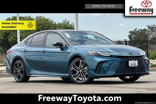Ocean Gem/Midnight Black Metallic 2026 Toyota Camry XSE