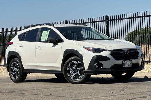 Crystal White Pearl 2024 Subaru Crosstrek Premium