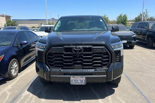 Midnight Black Metallic 2024 Toyota Tundra Limited