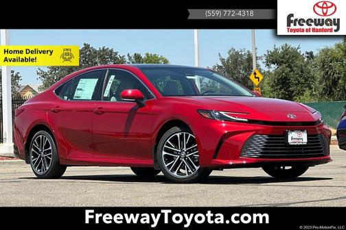 Supersonic Red 2026 Toyota Camry XLE