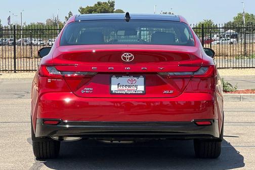 Supersonic Red 2026 Toyota Camry XLE