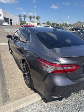 Predawn Gray Mica 2019 Toyota Camry SE
