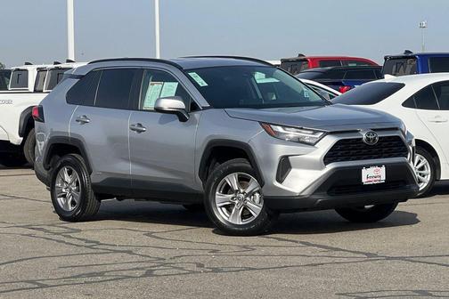 Silver Sky Metallic 2025 Toyota RAV4 Hybrid XLE