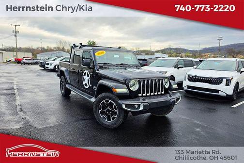 Black Clearcoat 2020 Jeep Gladiator Overland