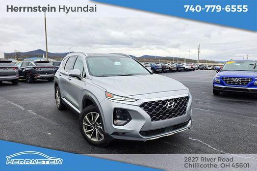 Shimmering Silver Pearl 2020 Hyundai SANTA FE SEL 2.4 SUV