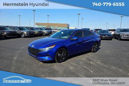 Intense Blue 2023 Hyundai ELANTRA SEL