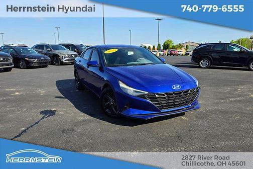 Intense Blue 2023 Hyundai ELANTRA SEL