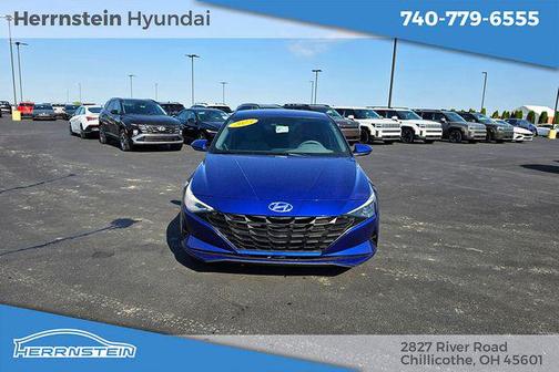 Intense Blue 2023 Hyundai ELANTRA SEL