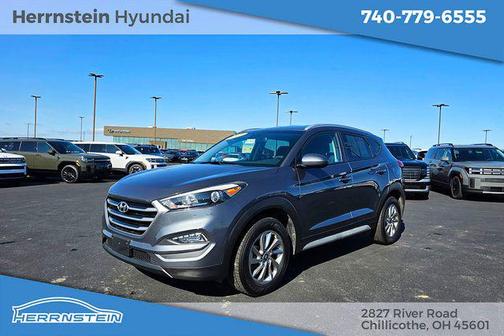 Coliseum Gray 2018 Hyundai TUCSON SEL