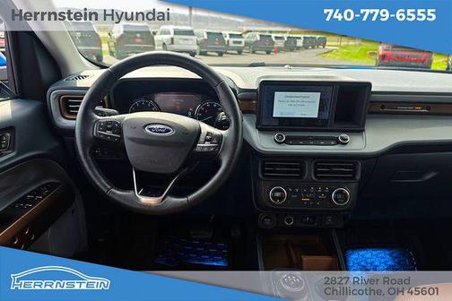 Blue Metallic 2022 Ford Maverick Lariat