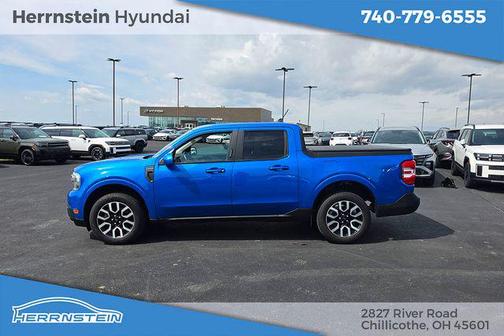 Blue Metallic 2022 Ford Maverick Lariat