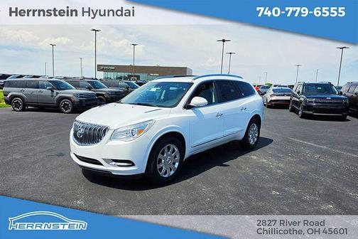Summit White 2017 Buick Enclave Premium