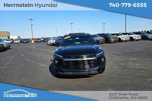 Black 2025 Chevrolet Blazer RS