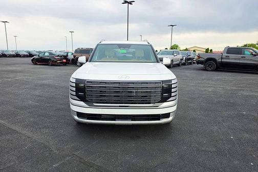 Creamy White Pearl 2026 Hyundai Palisade Hybrid Calligraphy