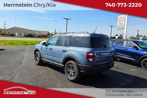 Azure Gray Metallic Tri-Coat 2024 Ford Bronco Sport Big Bend