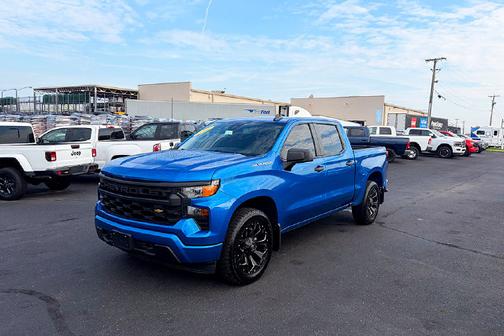 Glacier Blue Metallic 2022 Chevrolet Silverado 1500 Custom