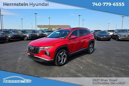 Calypso Red 2022 Hyundai TUCSON SEL