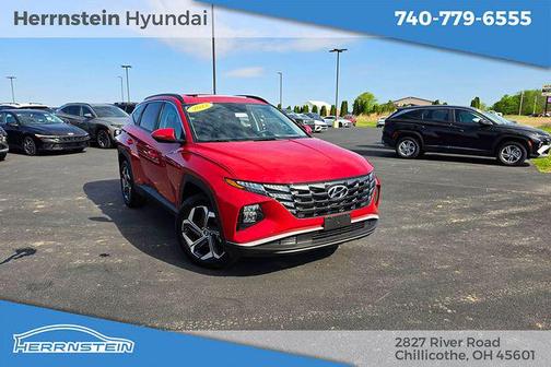 Calypso Red 2022 Hyundai TUCSON SEL