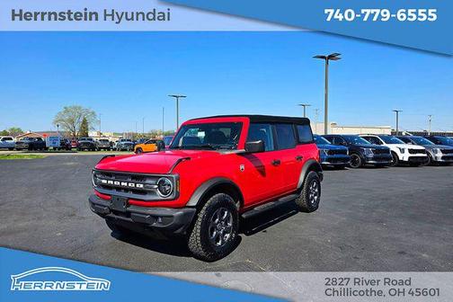 Race Red 2022 Ford Bronco Big Bend