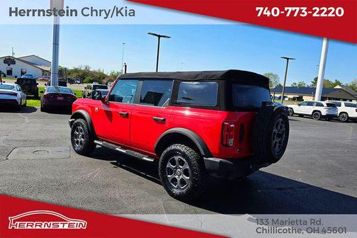Race Red 2022 Ford Bronco Big Bend