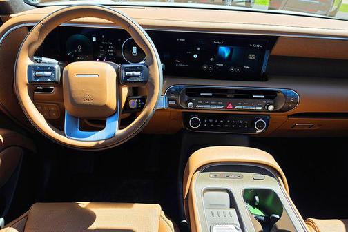 Creamy White Pearl 2026 Hyundai Palisade Hybrid Calligraphy