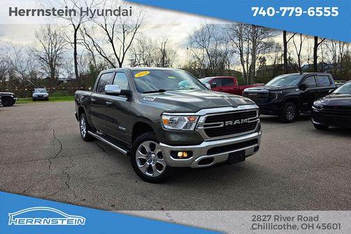 Olive Green Pearlcoat 2021 RAM 1500 Big Horn/Lone Star
