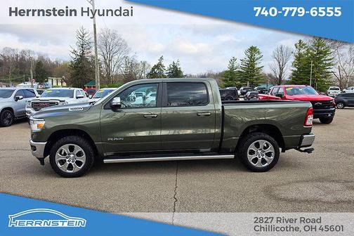 Olive Green Pearlcoat 2021 RAM 1500 Big Horn/Lone Star