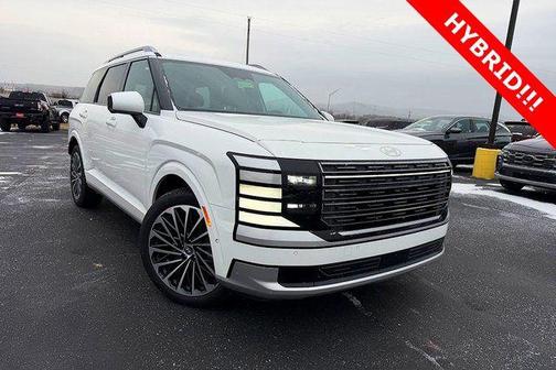 White Pearl 2026 Hyundai Palisade Hybrid Calligraphy