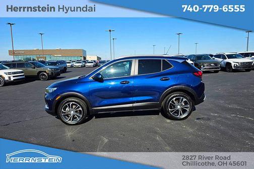 Sapphire Metallic 2023 Buick Encore GX Select