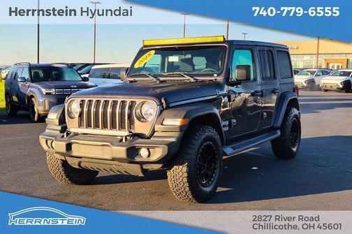 Granite Crystal Metallic Clearcoat 2018 Jeep Wrangler Unlimited Sport