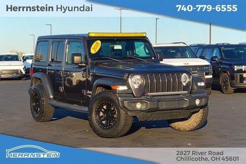 Granite Crystal Metallic Clearcoat 2018 Jeep Wrangler Unlimited Sport