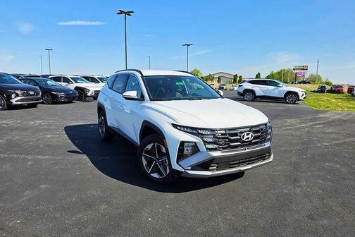 Creamy White Pearl 2026 Hyundai TUCSON Hybrid SEL Convenience
