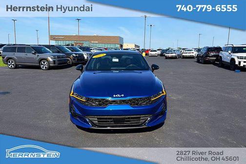 Sapphire Blue 2023 Kia K5 GT-Line