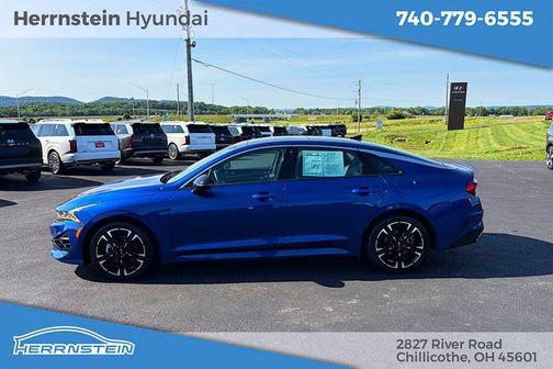 Sapphire Blue 2023 Kia K5 GT-Line
