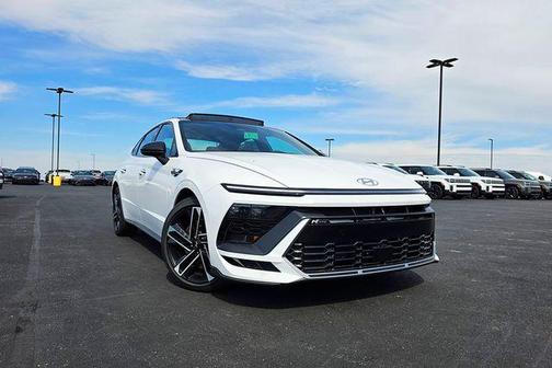 Serenity White 2026 Hyundai SONATA N Line